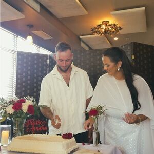 Elegant bridal cape